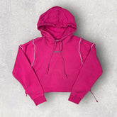 Adidas Cropped Hoodie - UK8